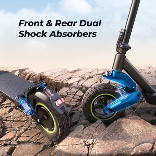 isinwheel Electric Scooter for Adults, 1000W Motor, 38 Miles Range, Folding U692374