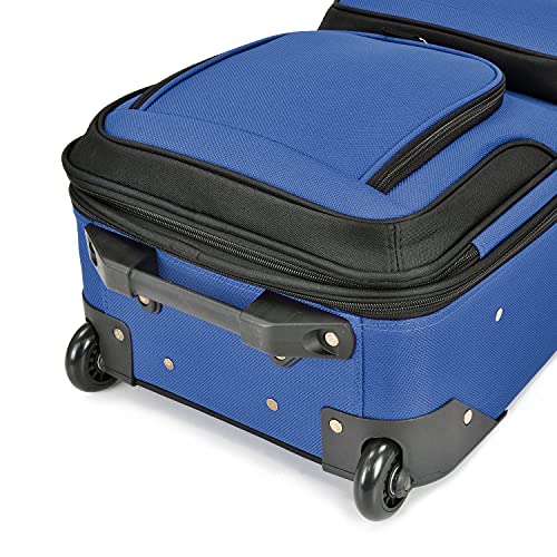 U.S. Traveler Rio Expandable Carry-on Luggage, Orange R95197