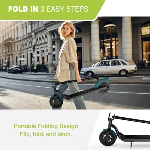 Electric Scooter for Adults, Foldable, 500W Motor, 10" Tires O2626