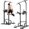 Pull Up Bar Free Standing - Power Tower, Multi-Functional Pullup Dip Station, Calisthenics Equipment Station For Home Gym - 440LBS Capacity, Height Adjustable, Durable, Heavy-Duty Strength Training For Men & Women To Build Muscle.