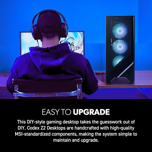 MSI Codex Z2 Gaming Desktop, RTX 5070, 32GB DDR5, 2TB SSD, Windows 11 P352