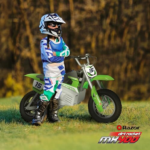 Razor MX400 Dirt Rocket Electric Dirt Bike, Green W579