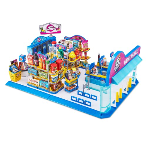 5 Surprise Mini Brands Mini Mart Playset by ZURU Series 4 W57414