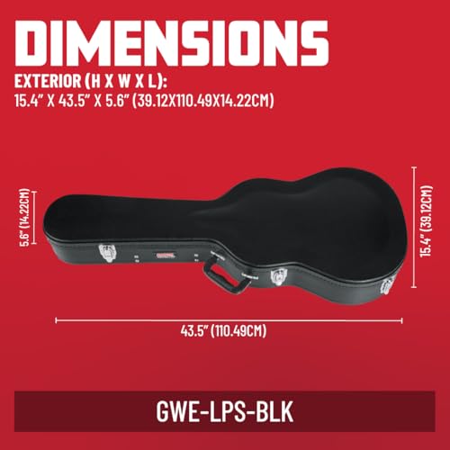 Gator Cases Hard-Shell Wood Case for Electric Guitars (GWE-ELEC) O817