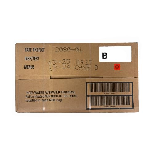 Generic MREs - 2025 Inspection Military Meals Ready to Eat L42303