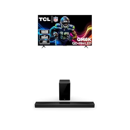 TCL 65-Inch Class QM6K Series QD-Mini LED 4K UHD Google Smart TV K982