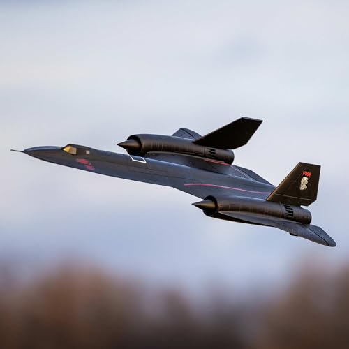 E-flite SR-71 Blackbird 40mm Twin EDF RC Airplane BNF Basic F153