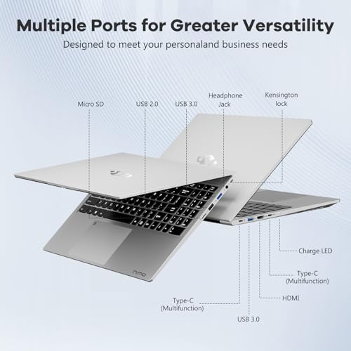 NIMO 15.6" FHD Gaming Laptop, AMD Ryzen 5, 32GB RAM 1TB SSD O691531