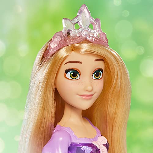Disney Princess Royal Shimmer Rapunzel Doll with Skirt and Accessories K2417