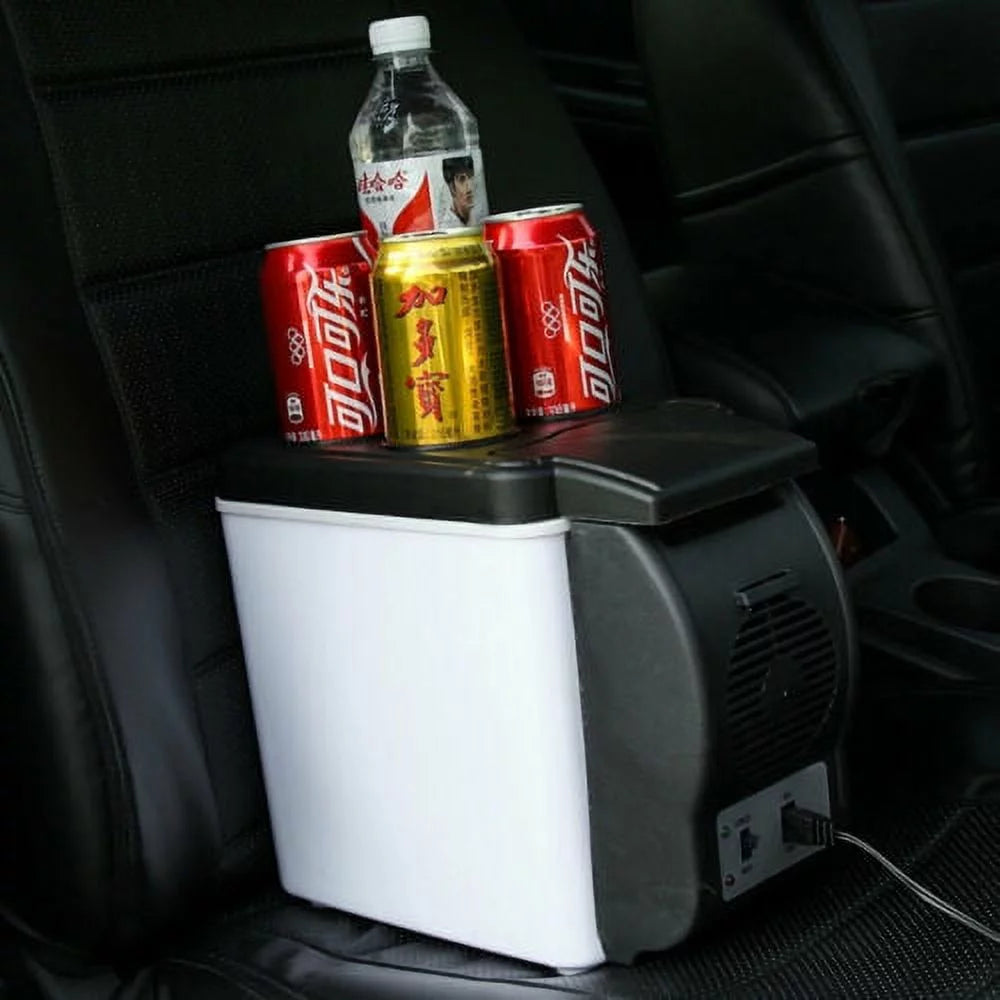 Portable Car Cooler Mini Fridge Warmer 6L Electric Refrigerator G299