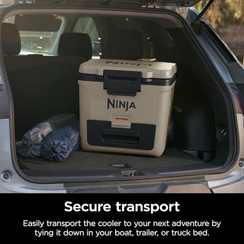 Ninja FrostVault 45QT Cooler with Wheels, Lakeshore Blue M1144