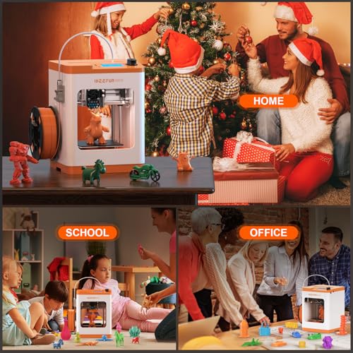 TINA2 Mini 3D Printer by HEPHI3D, Fully Assembled FDM Printer for Beginners N698