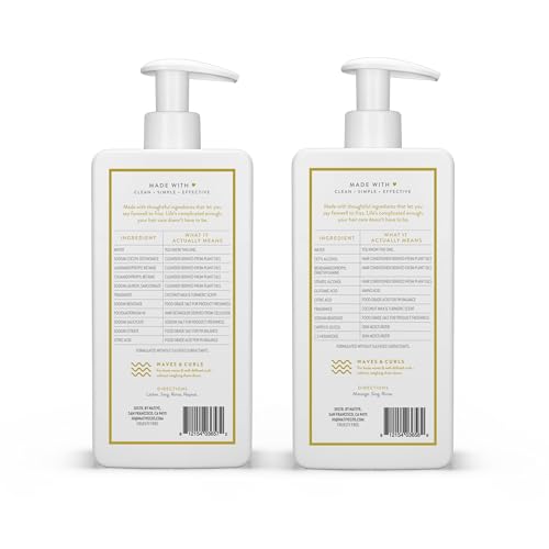 Native Shampoo and Conditioner, Sulfate & Dye Free, Almond & Shea Butter, 16.5 fl oz each (2 pack) B27204