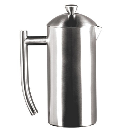 Frieling Double-Walled Stainless-Steel French Press Coffee Maker, 17 oz D60799