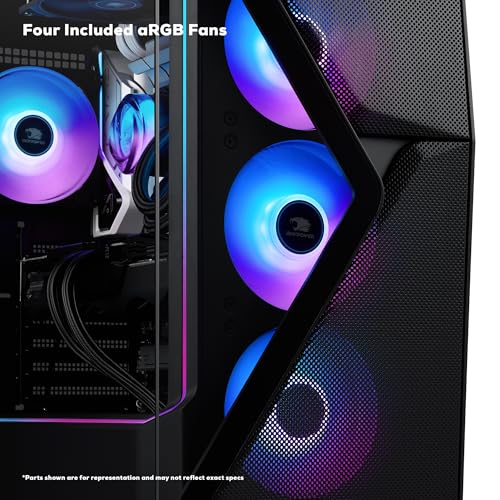 iBUYPOWER Slate MESH Gaming PC Desktop, Intel Core i7 14700F, RTX 5070 12GB, 32GB DDR5, 1TB SSD, Windows 11 R3502
