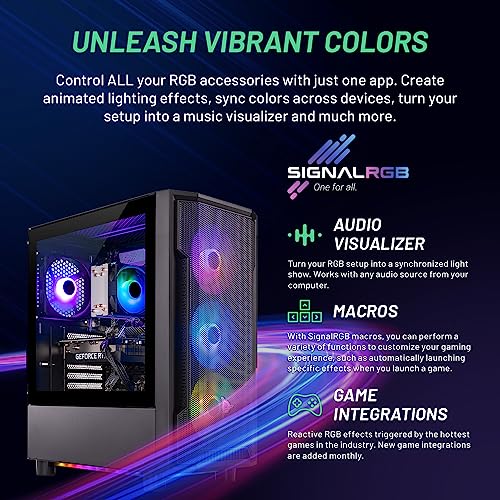 Skytech Nebula Gaming PC Desktop, Ryzen 5 5600, RTX 3050, 1TB SSD, 16GB RAM Q7363