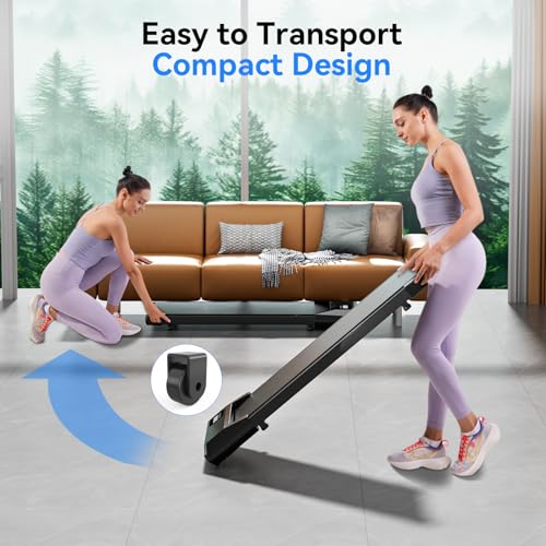 SupeRun Walking Pad, Under Desk Treadmill with Remote Control, 2.5 HP Y8357