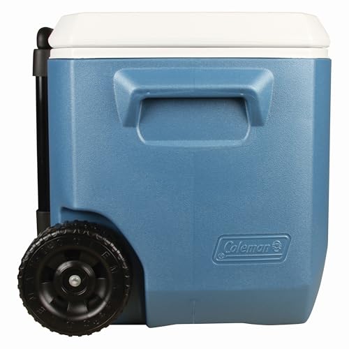 Coleman Xtreme 50qt Rolling Cooler with Wheels Y76762