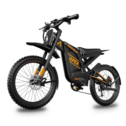 Electric Dirt Bike for Adults with 1440Wh Battery, 40 MPH, 80 Miles Range O56518