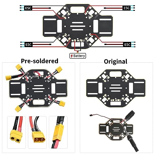 HAWK'S WORK F450 Drone Kit DIY Quadcopter Set with Pixhawk GPS and Brushless Motor X224