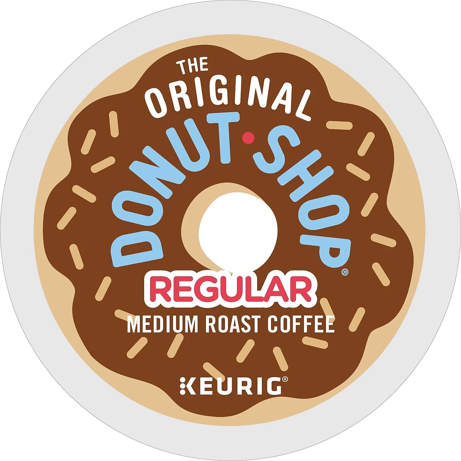 The Original Donut Shop Regular K-Cup Pods, Medium Roast Coffee, 48 Count F4187