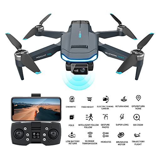 GPS Mini Drone with Camera for Adults 4K FPV, 90 Mins Flight Time E493611