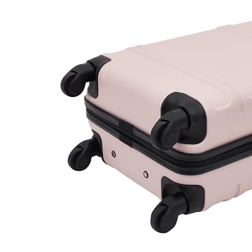 Travelers Club Skyline Spinner Luggage, Gray, 22-Inch Carry-On L8594
