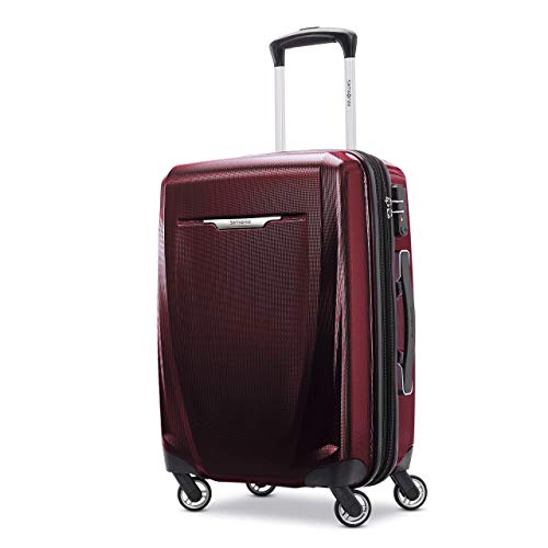 Samsonite Winfield 3 DLX Hardside Expandable Luggage, Silver, Carry-On 20-Inch F64293