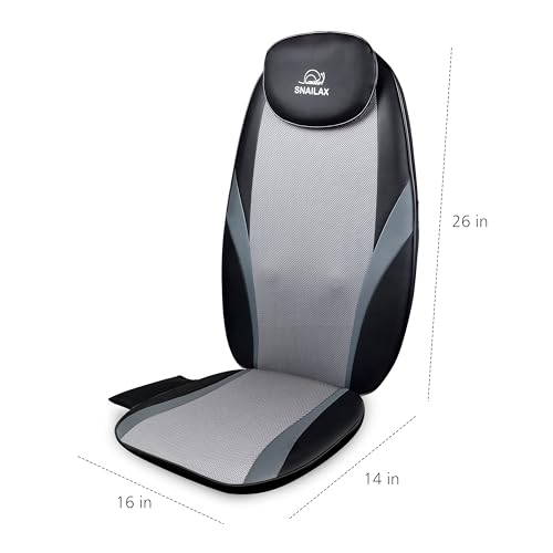 Snailax Shiatsu Massage Cushion with Heat for Home Office I743