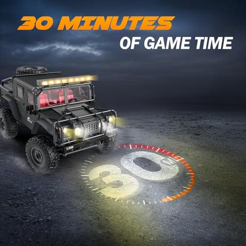 1/16 Scale 4WD RC Monster Truck, 36 KPH High-Speed, 2.4 GHz Remote Control E9489