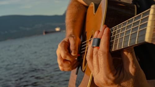 Tungsten Steel Slide Guitar Rings for Acoustic and Electric Guitar E8741