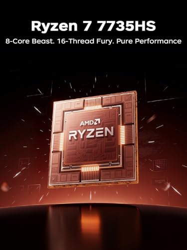 ACEMAGIC RX16 AMD Ryzen 7 7735HS 16GB RAM 512GB SSD 16 Inch FHD Laptop R170