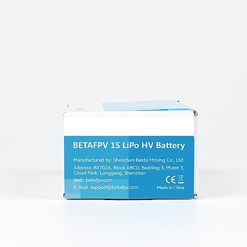 BETAFPV 550mAh 1S BT2.0 LiPo Battery for 75-85mm FPV Whoop Drones Y184
