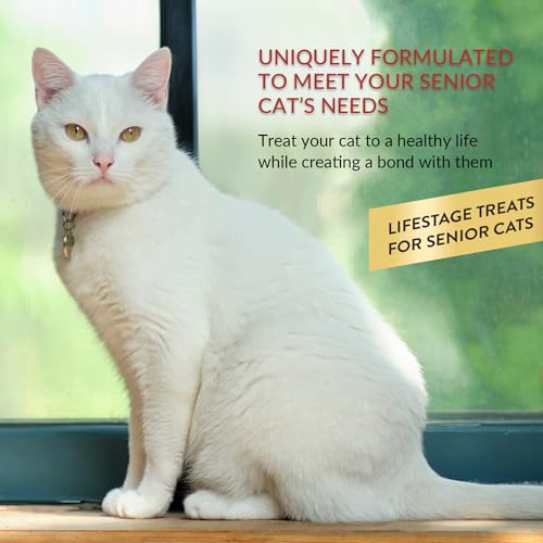INABA Churu for Senior 10+ Creamy Lickable Cat Treats, Tuna & Chicken, 40 Tubes D3392