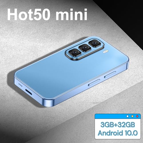 4G Mini Smartphone Unlocked 4.0 Inch HD Display 3GB RAM 32GB Dual SIM Purple V402453