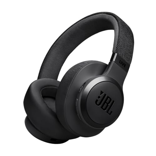 JBL Live 770NC Wireless Over-Ear Headphones with Active Noise Cancelling, Blue J554680