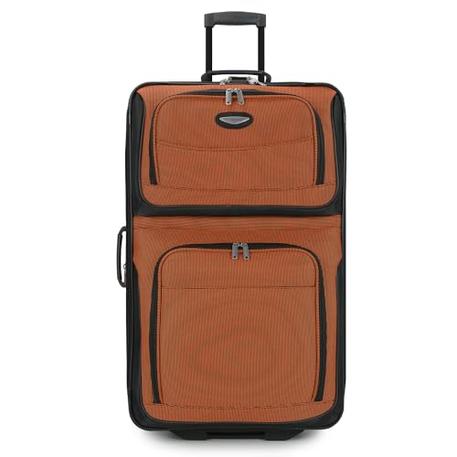 Travel Select Amsterdam 4-Piece Softside Expandable Luggage Set, Gray V976