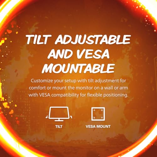 AOC 24G4 24" Gaming Monitor, Full HD IPS, 180Hz 1ms Y482158