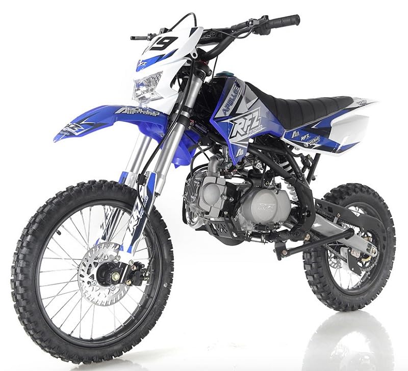 Apollo X19 RFZ 125cc Adult Gas Dirt Pit Bike 4-Speed Manual Clutch T889023