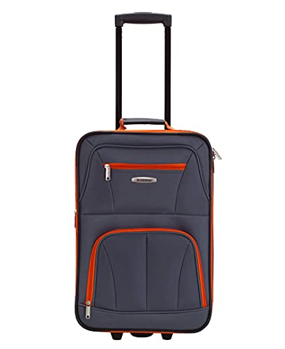 Rockland Journey Softside Upright Luggage Set, Expandable, 4-Piece K56322