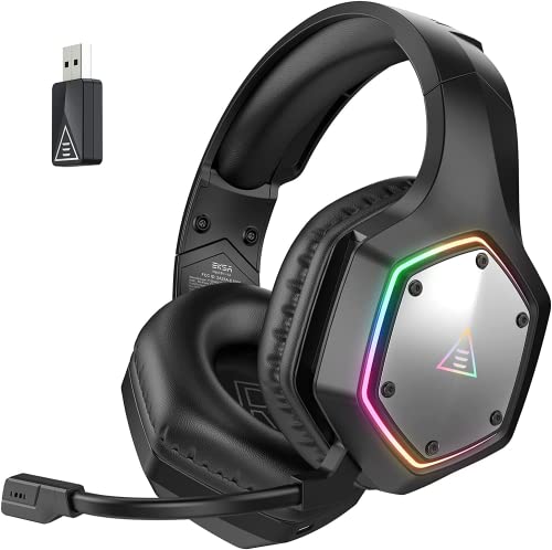 EKSA E1000 Gaming Headset with Noise Canceling Mic, 7.1 Surround Sound, Blue A702814