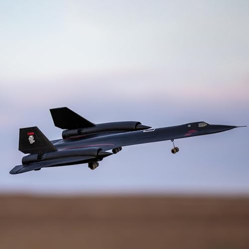 E-flite SR-71 Blackbird 40mm Twin EDF RC Airplane BNF Basic F153