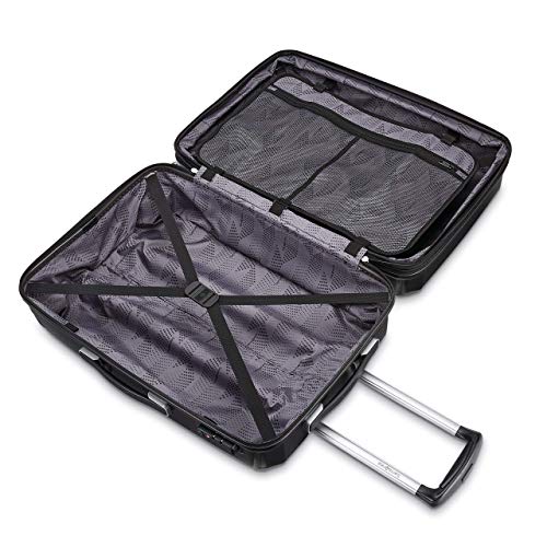 Samsonite Winfield 3 DLX Hardside Expandable Luggage, Silver, Carry-On 20-Inch F64293