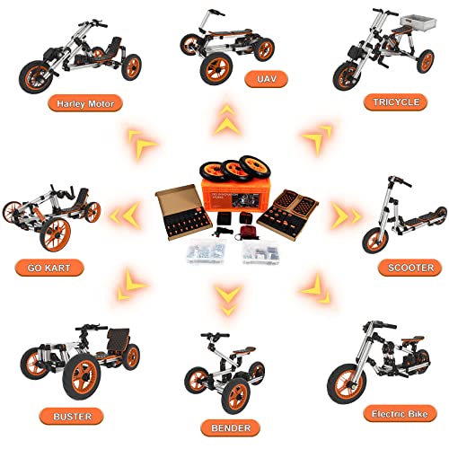 Electric Go Kart for Kids Ages 5-18, 800W Brushless Motor, Battery Powered Ride-On D921