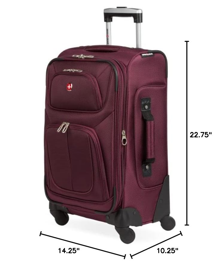SwissGear Sion Softside Expandable Roller Luggage 3 Piece Set N784870