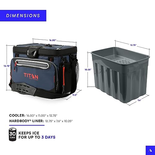 Arctic Zone Titan Deep Freeze Zipperless Hardbody Cooler W899