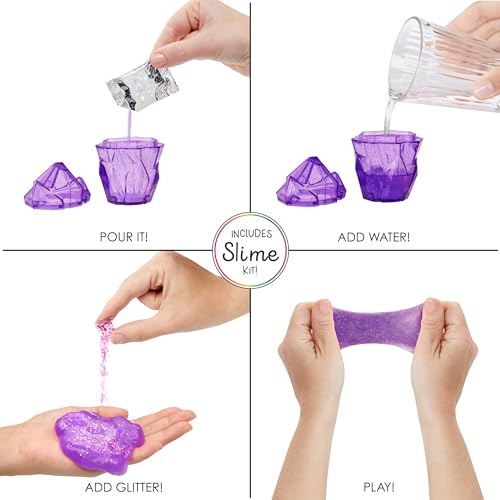 Rainbow High Violet 11" Posable Fashion Doll with Slime Kit & Pet T5543