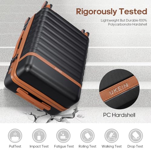 Luggage Sets 3 Piece, Carry On 20 Inch Hardside Suitcase with Spinner Wheels and TSA Lock J67858
