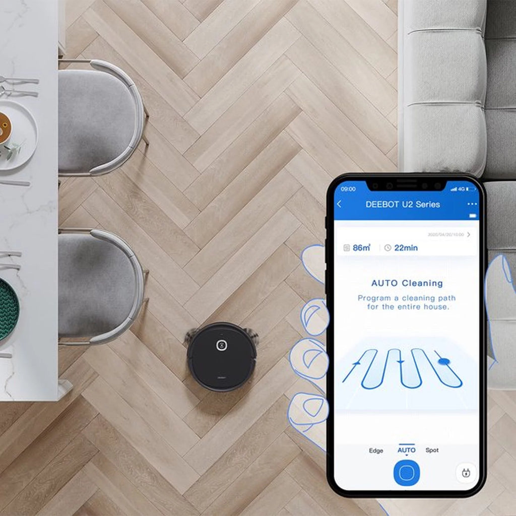 ECOVACS DEEBOT U2SE Robot Vacuum and Mop with WiFi Q525079