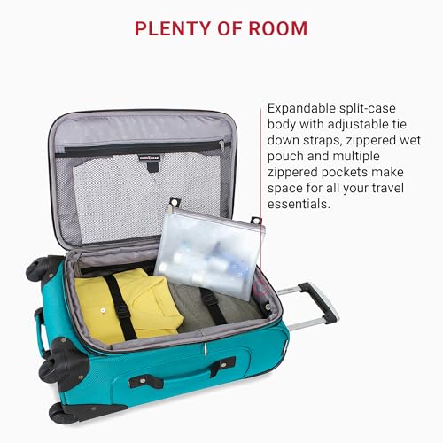 SwissGear Sion Softside Expandable Roller Luggage 3 Piece Set N784870